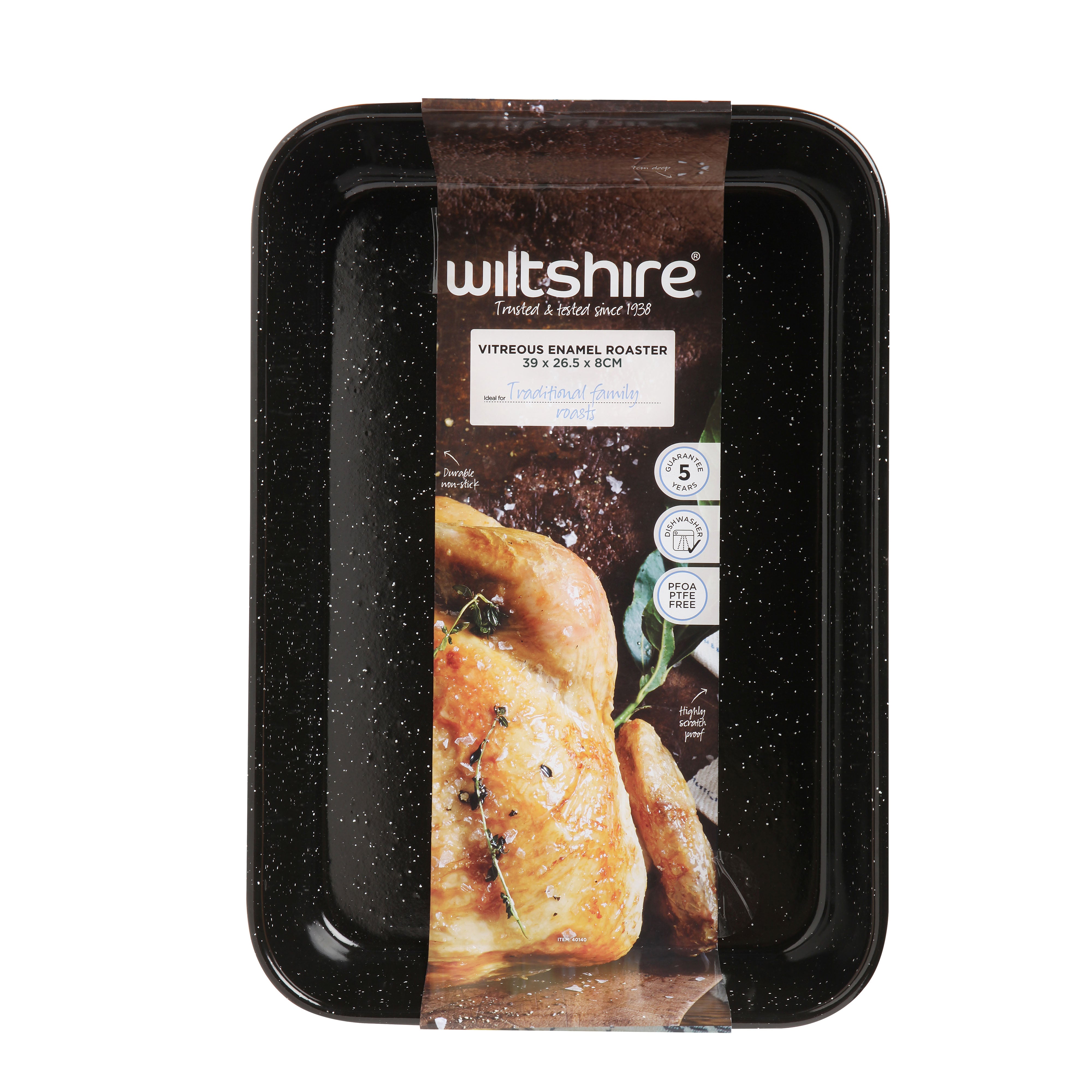 Vitreous Enamel Roaster Large 39cm