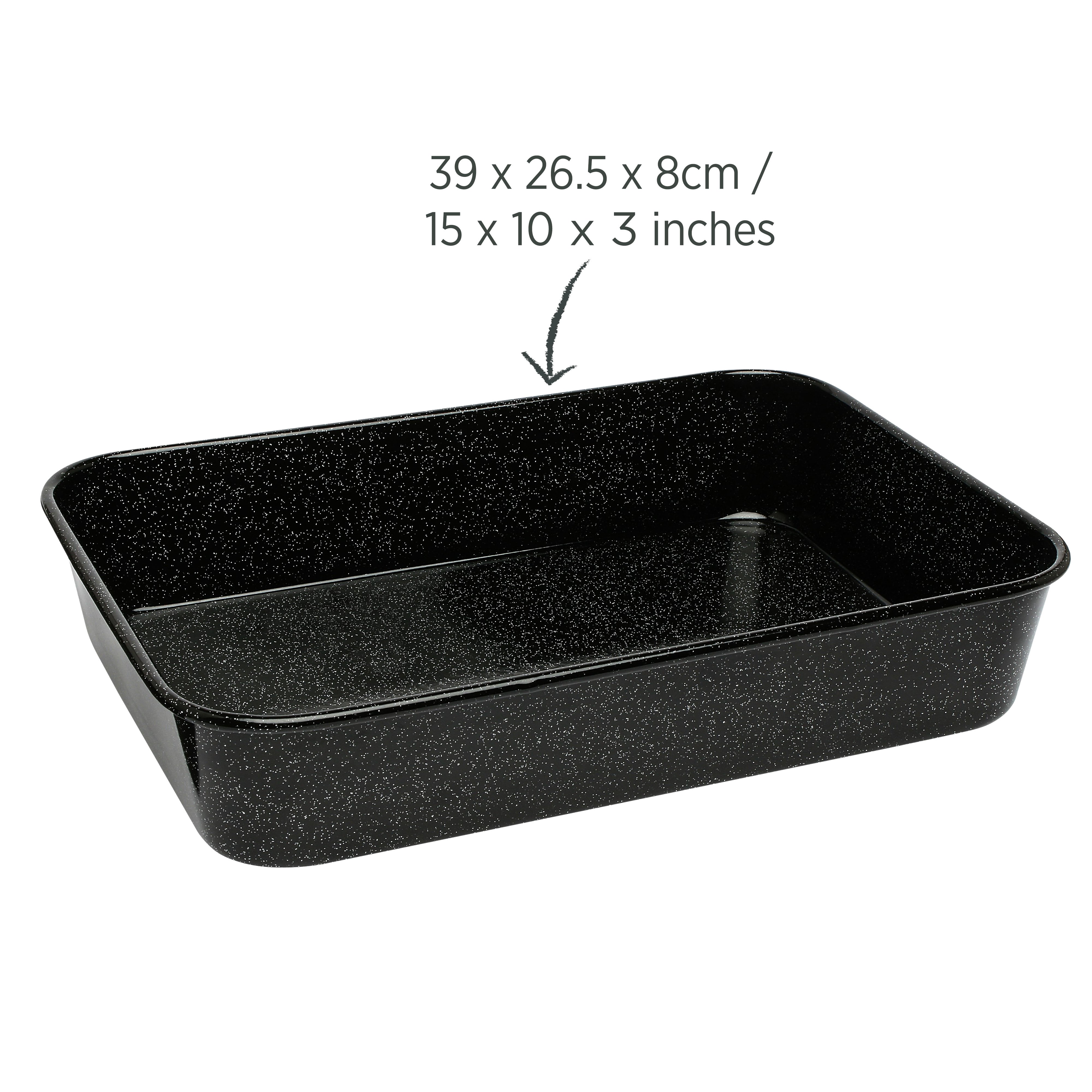 Vitreous Enamel Roaster Large 39cm