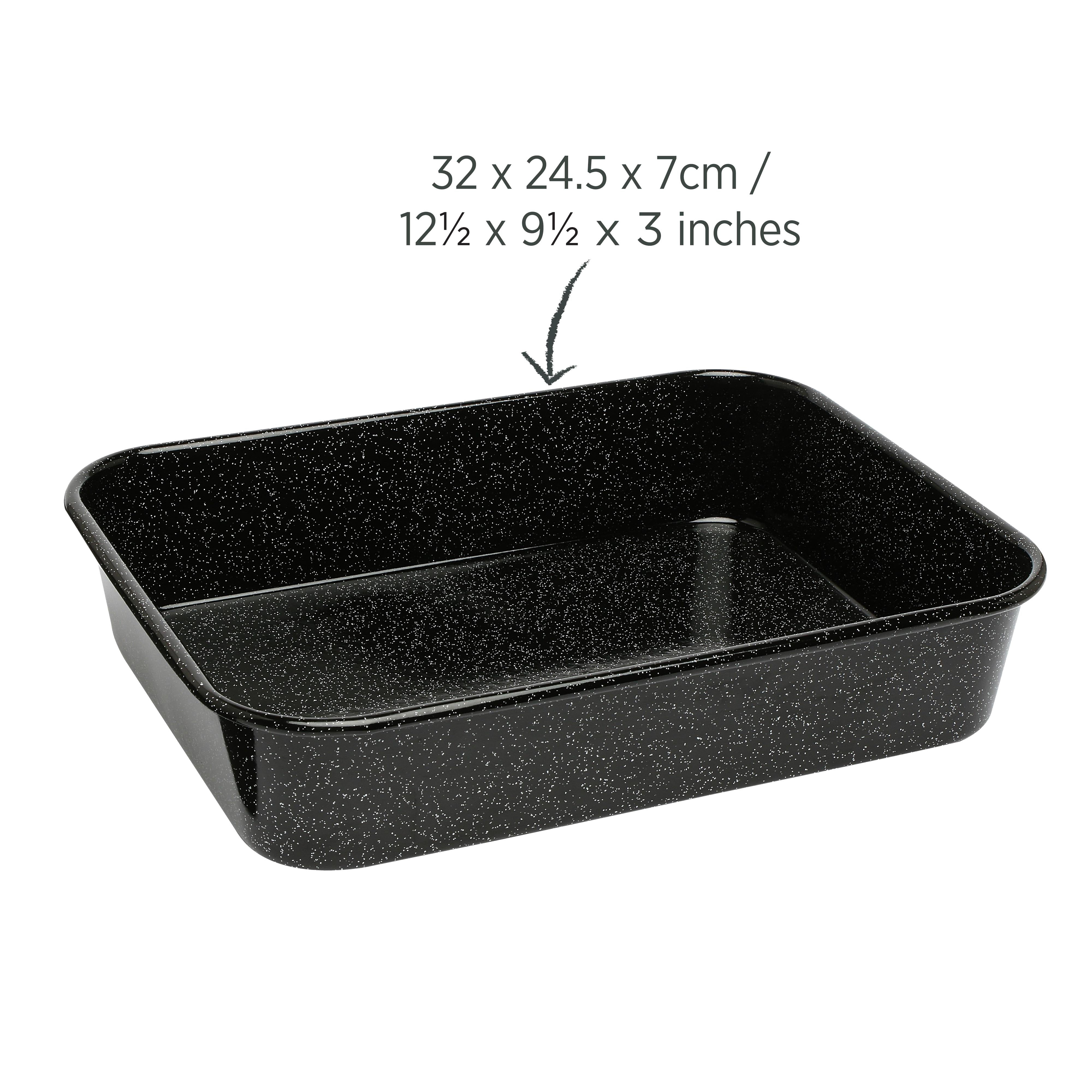 Vitreous Enamel Roaster Small 32cm