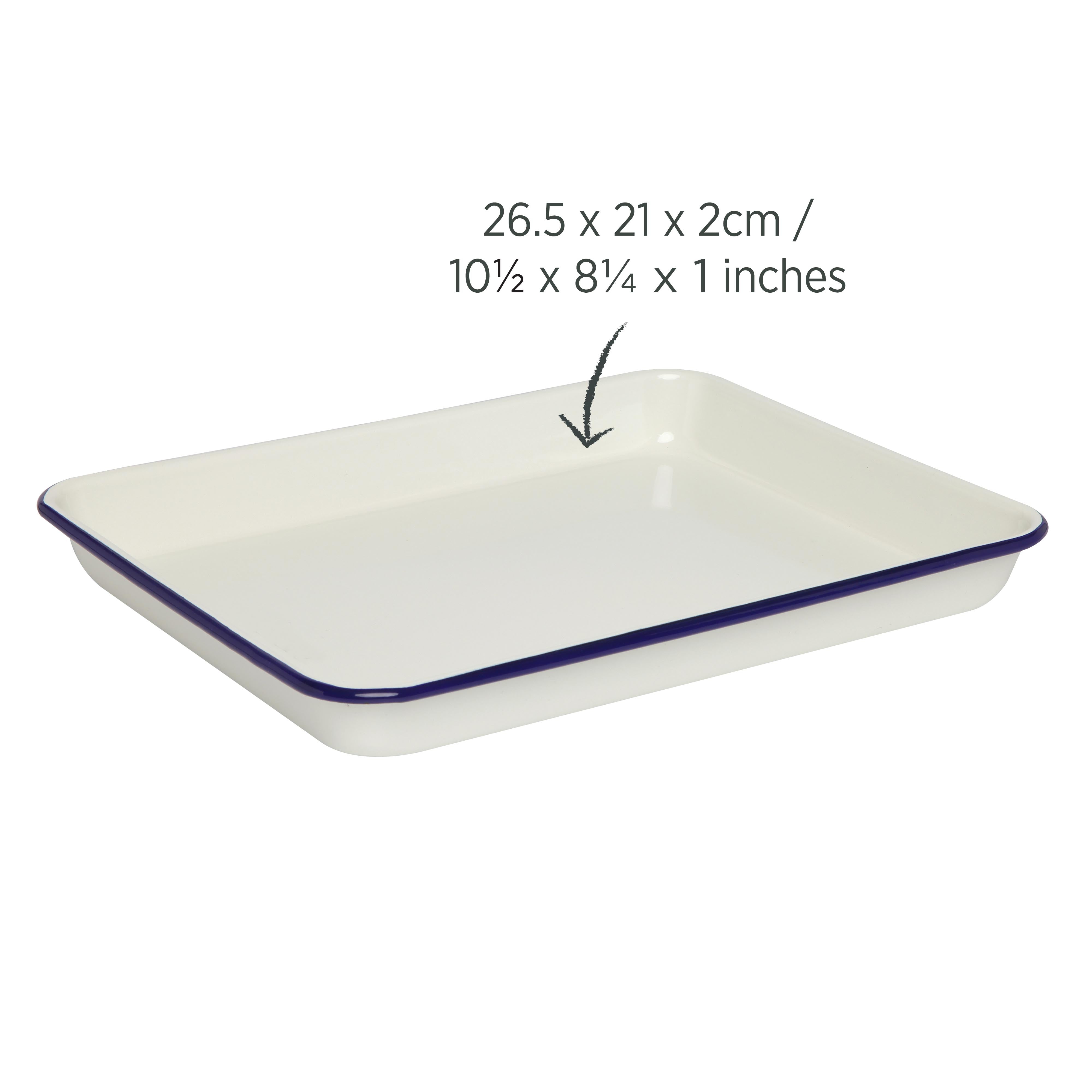 Enamel Bake Tray 800ml