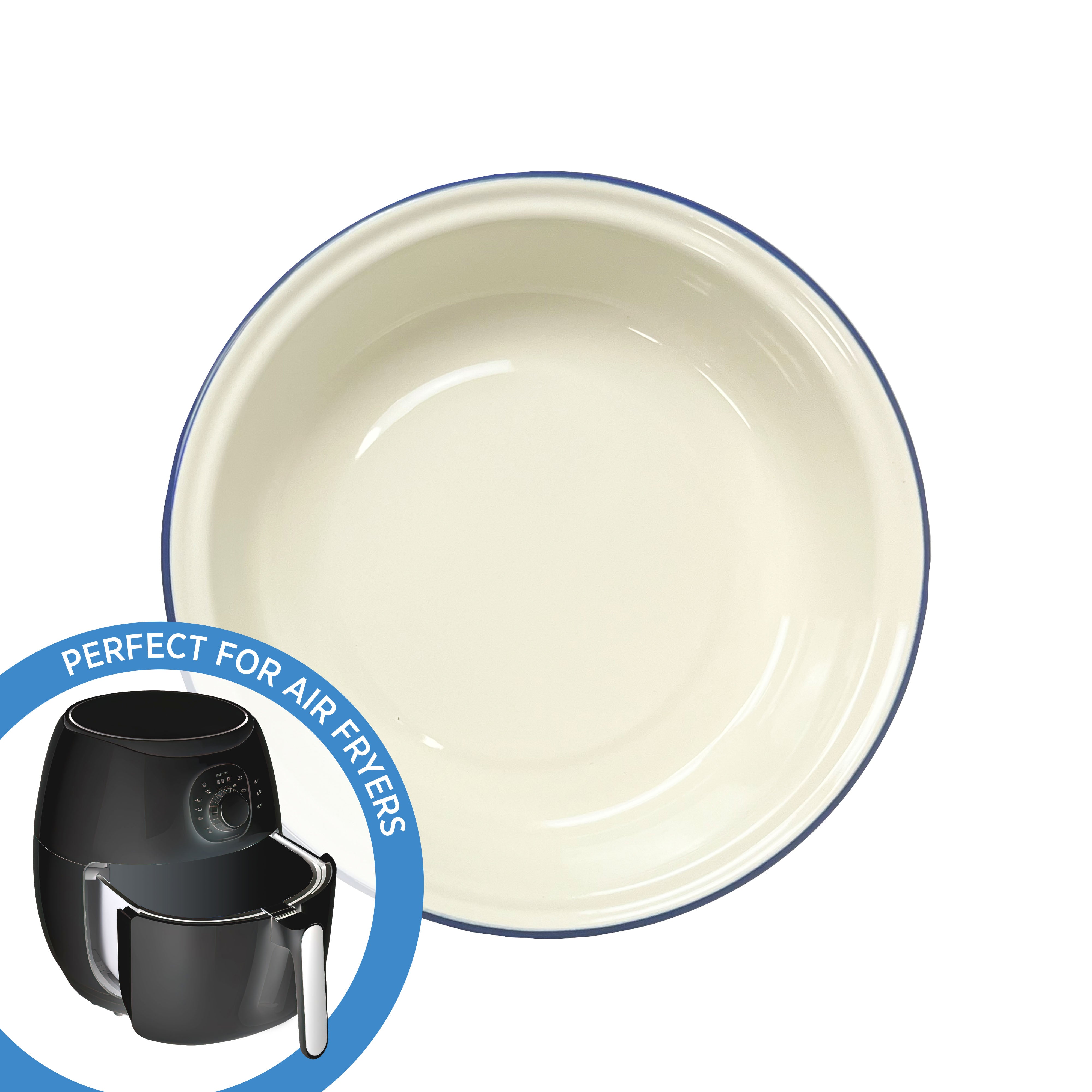 Enamel Pie Dishes 12cm Set of 4