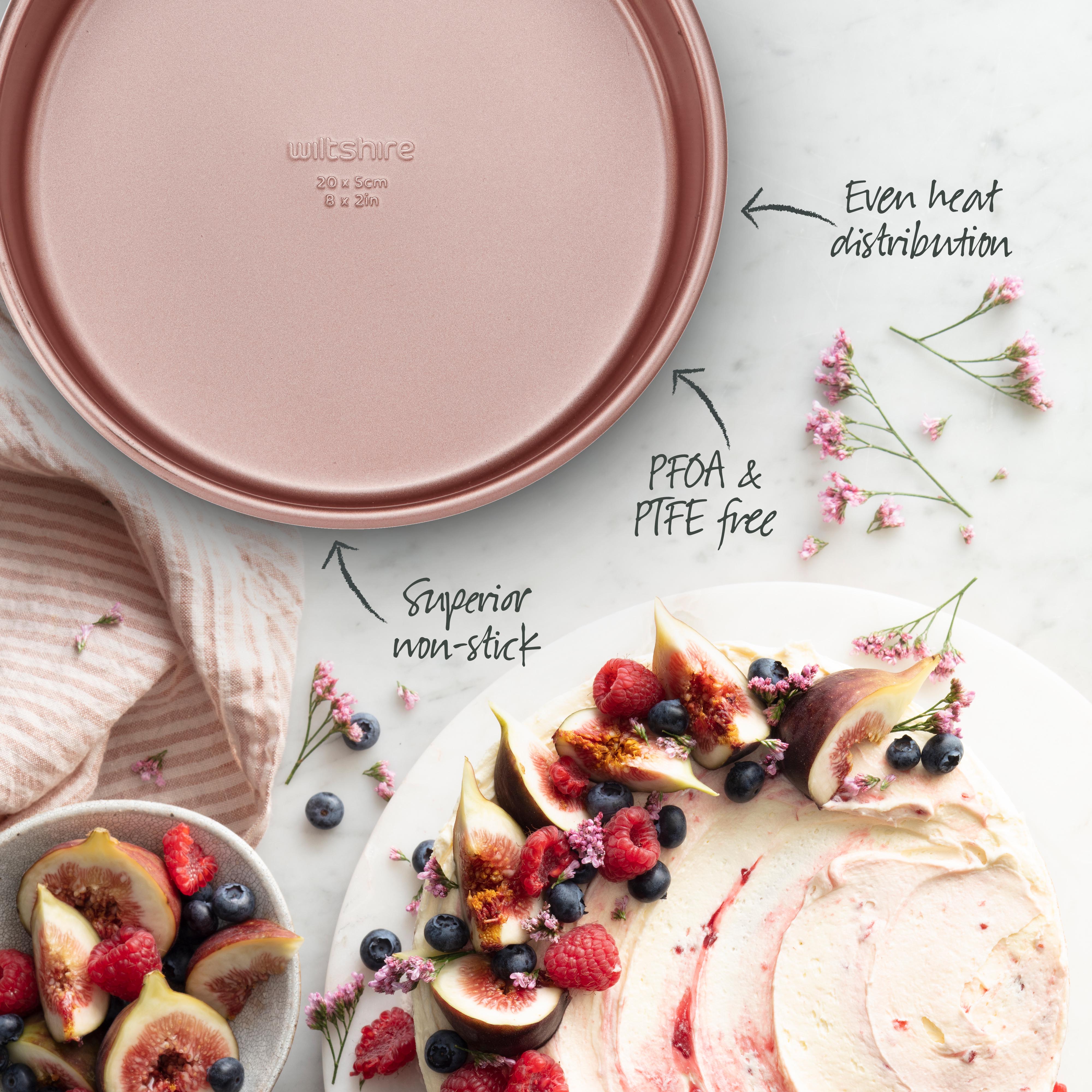 Rose Gold Round Cake Pan 20cm