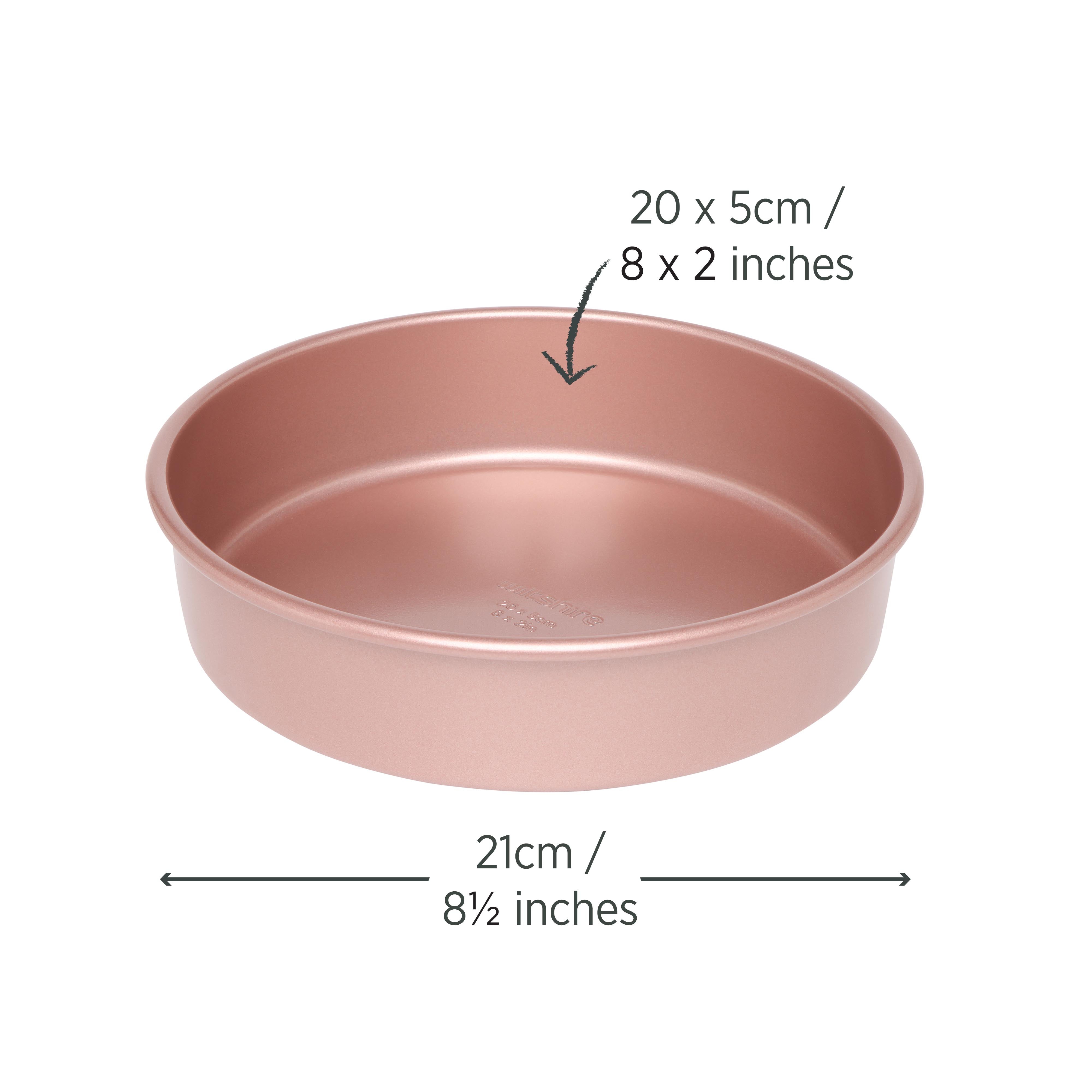 Rose Gold Round Cake Pan 20cm
