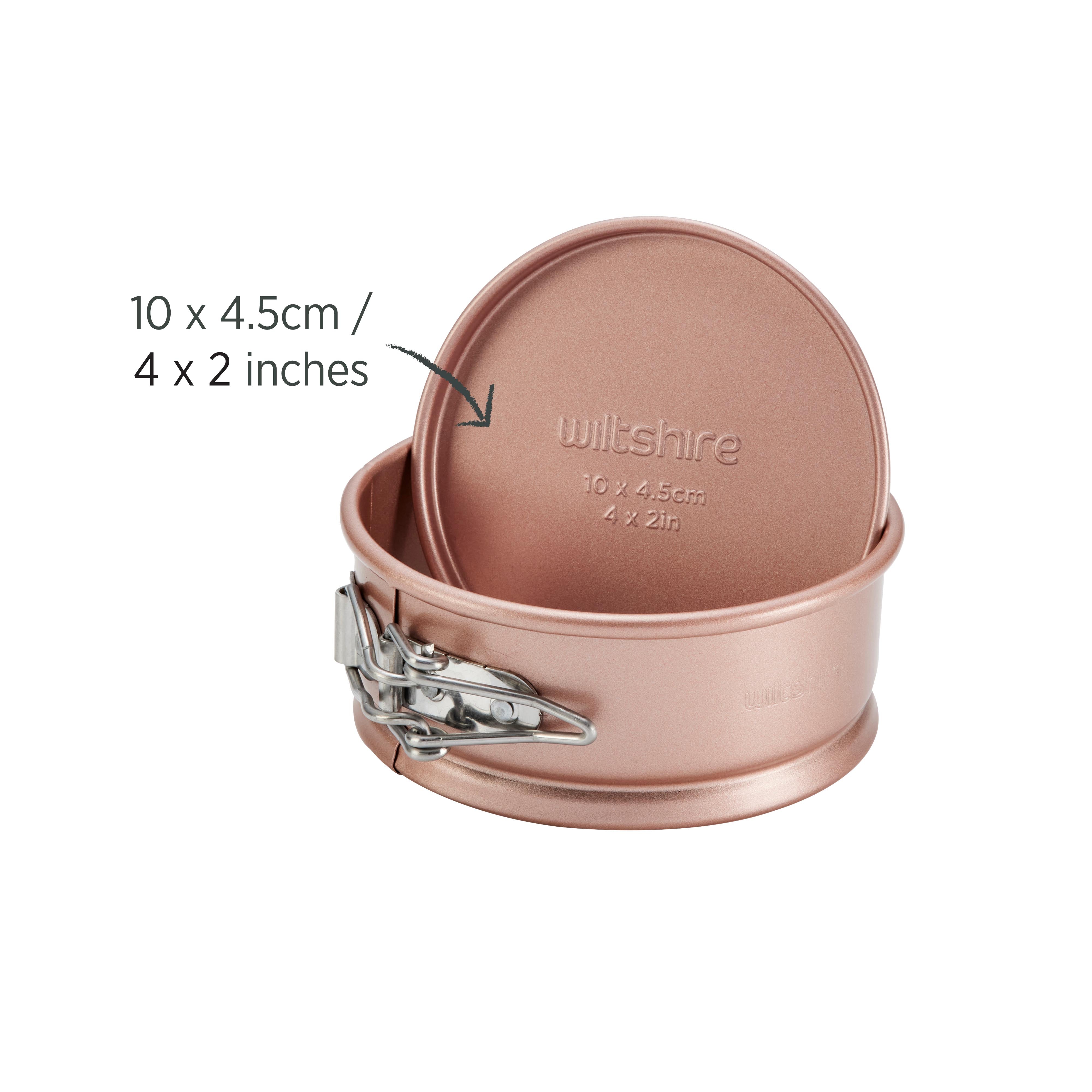 Rose Gold Mini Springform Pan 10cm - Airfryer or Oven