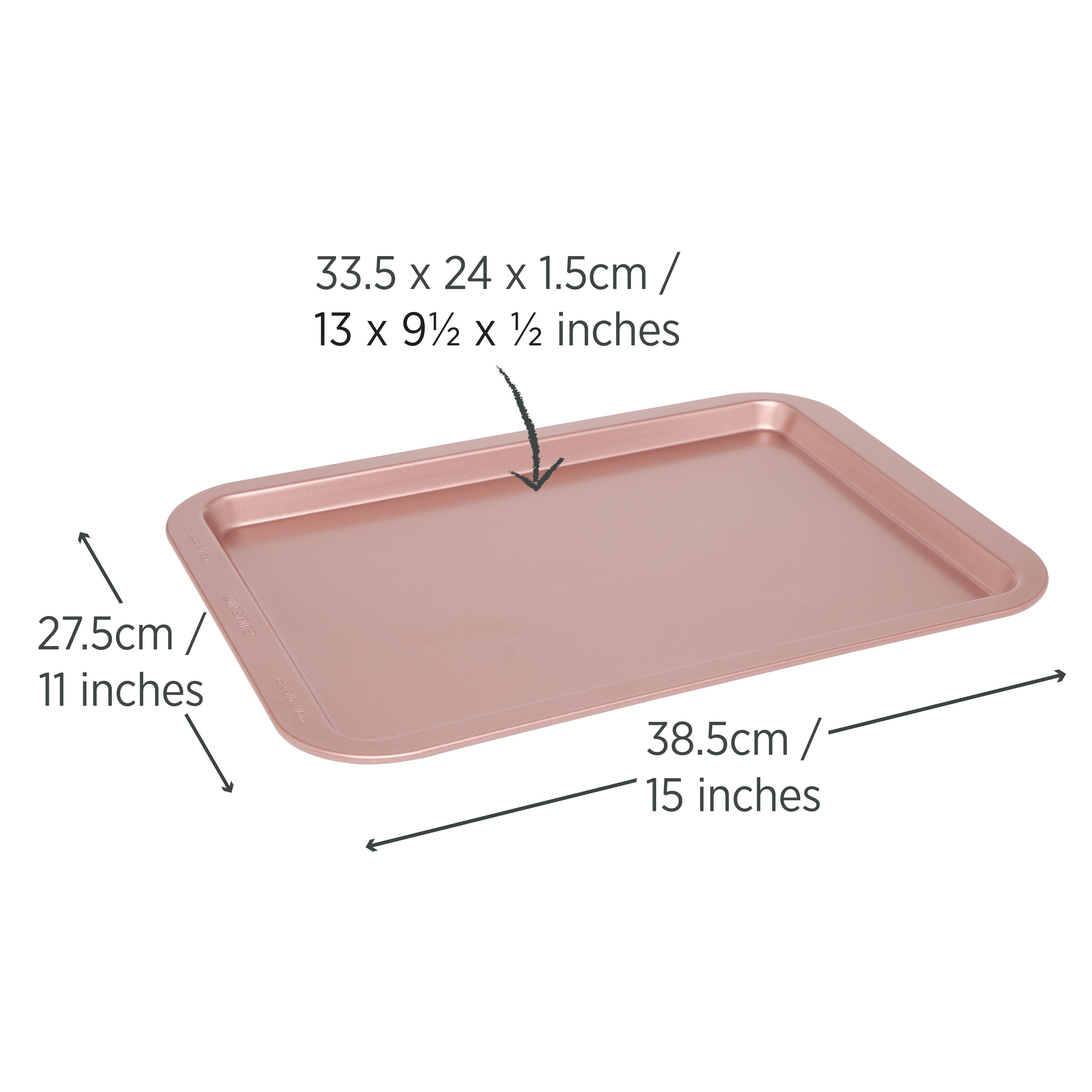 Rose Gold Cookie Sheet 33.5cm