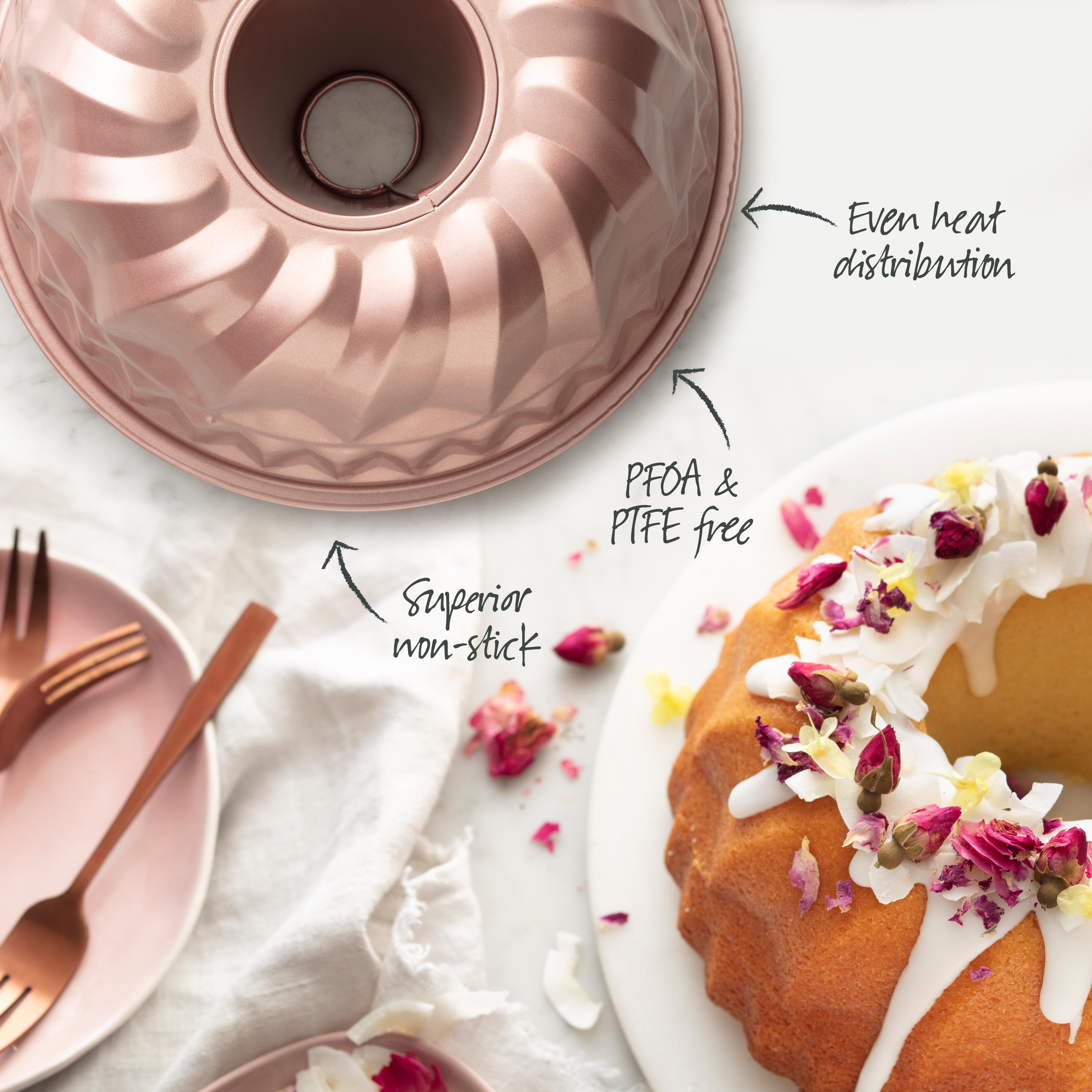 Rose Gold Bundt Pan 21cm