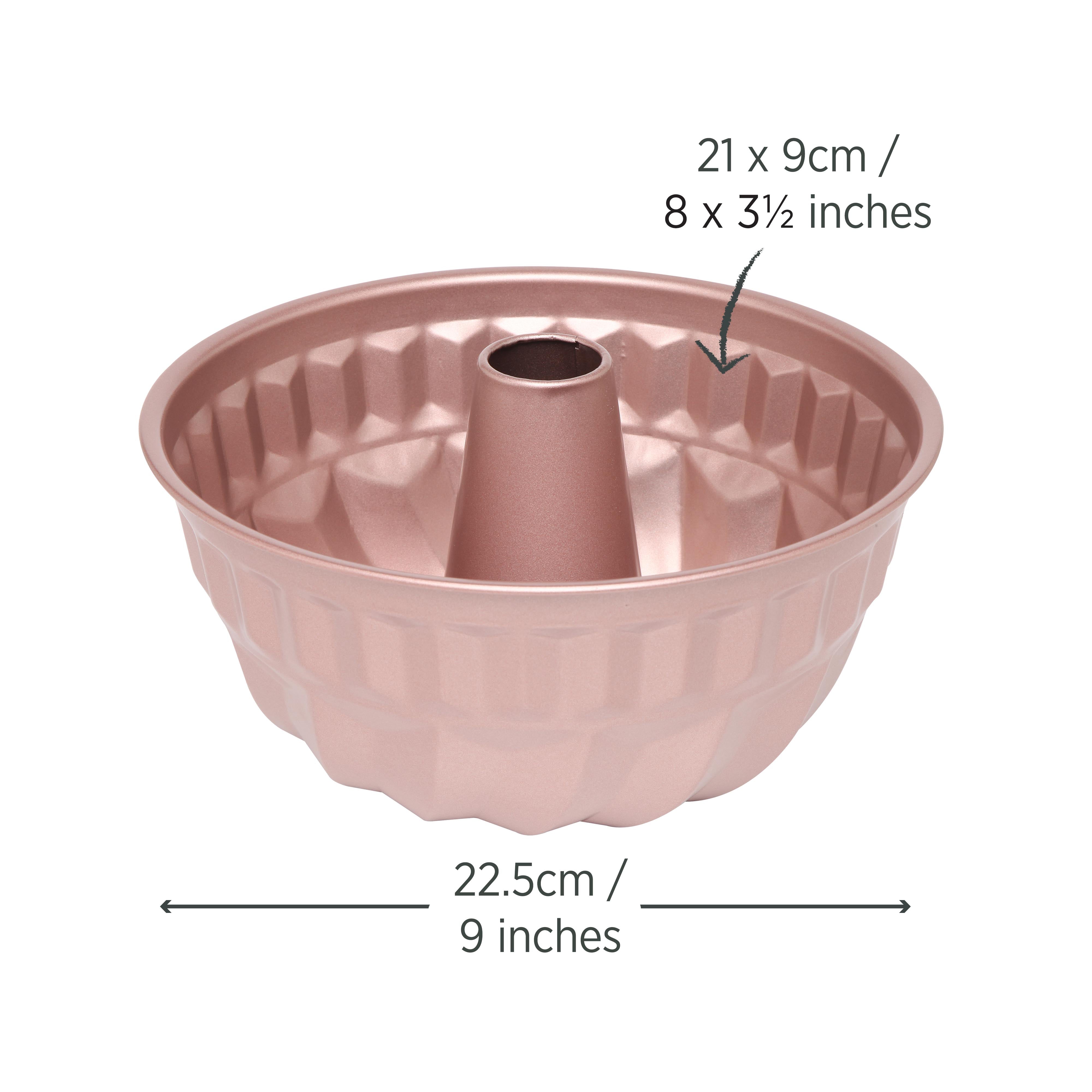 Rose Gold Bundt Pan 21cm
