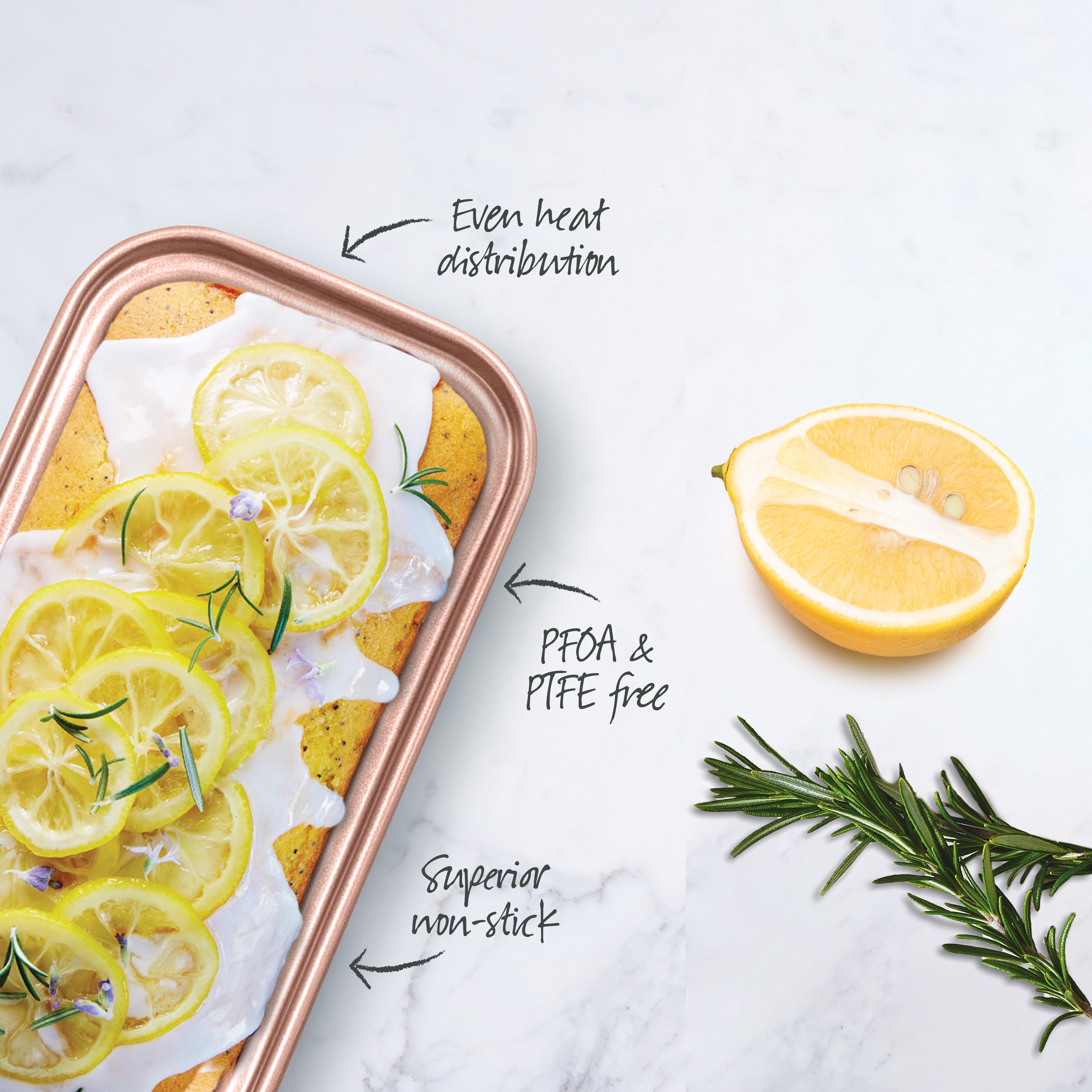 Rose Gold Mini Loaf Pan 15.5cm - Airfryer or Oven