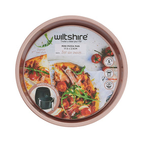 Rose Gold Mini Pizza Pan 17.5cm - Airfryer or Oven