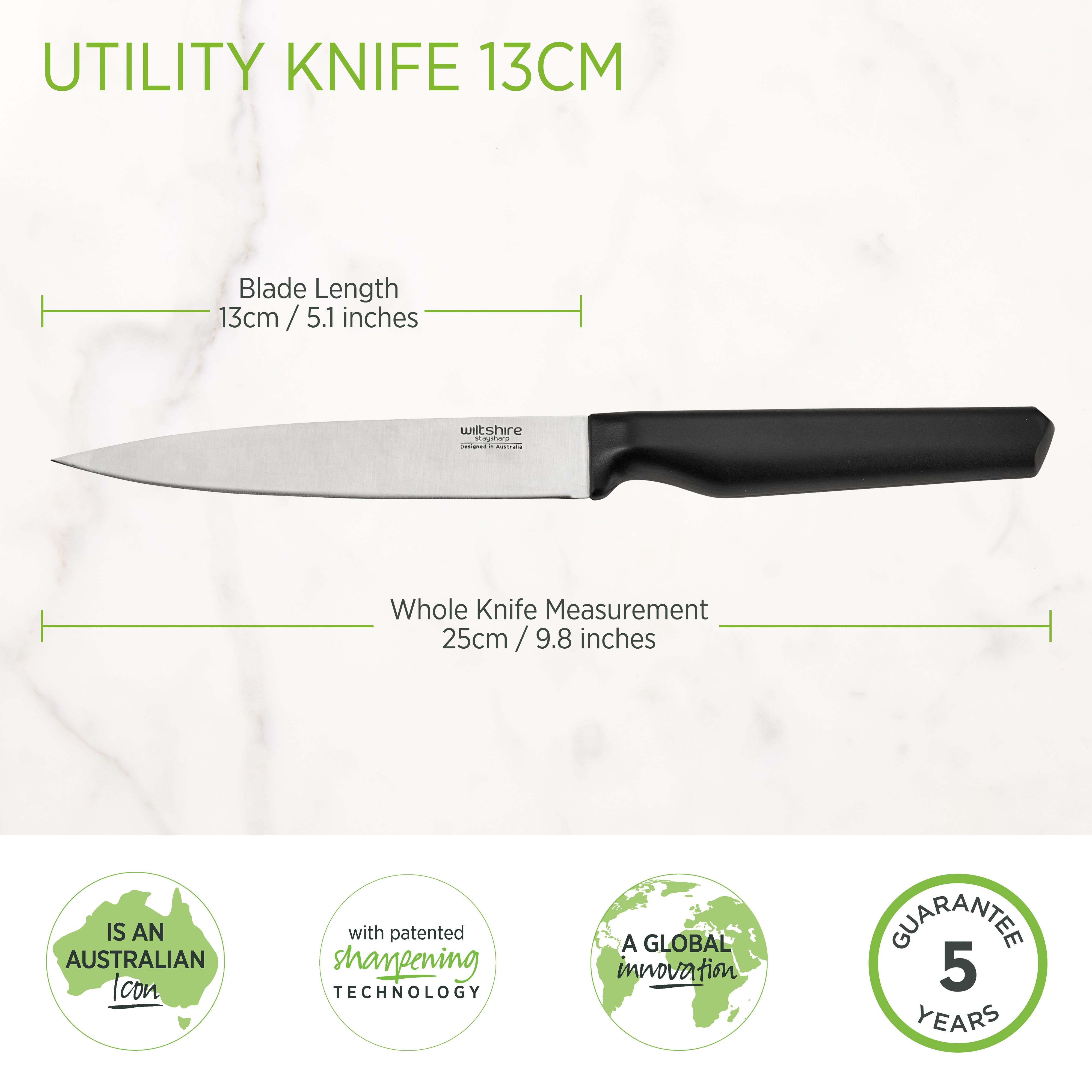 Staysharp Utility Knife 13cm
