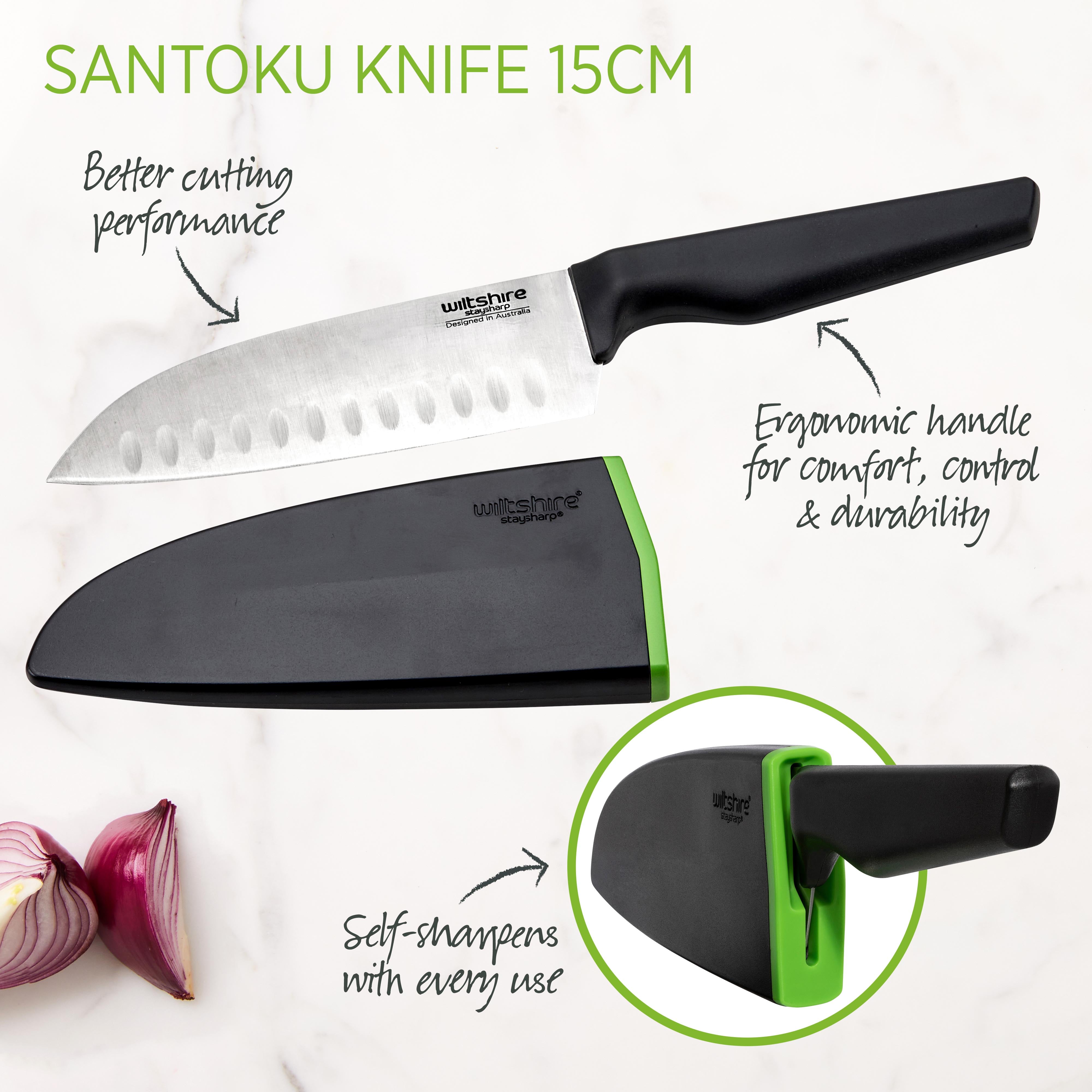 Staysharp Santoku Knife 15cm