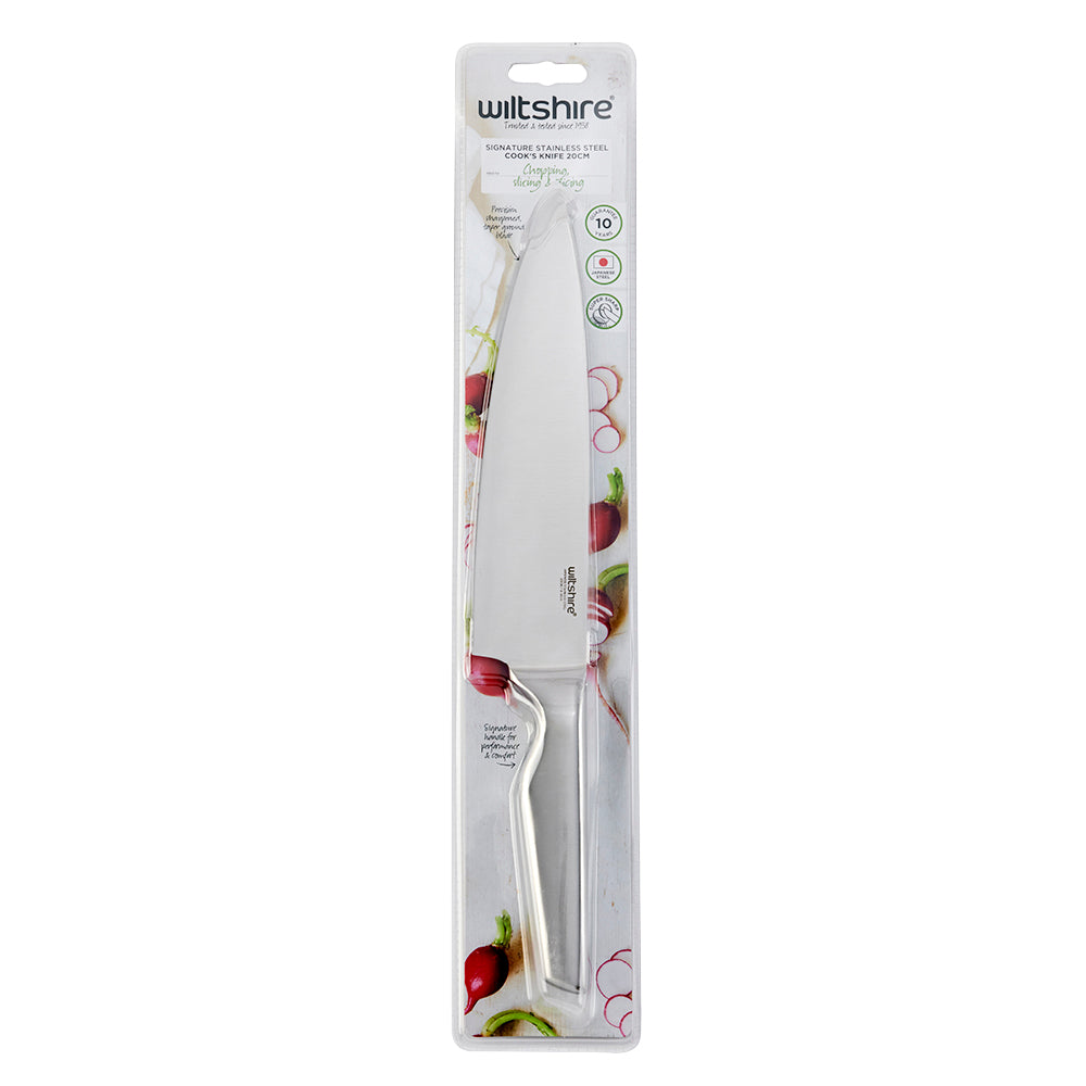 Signature Stainless Steel Cooks Knife 20cm