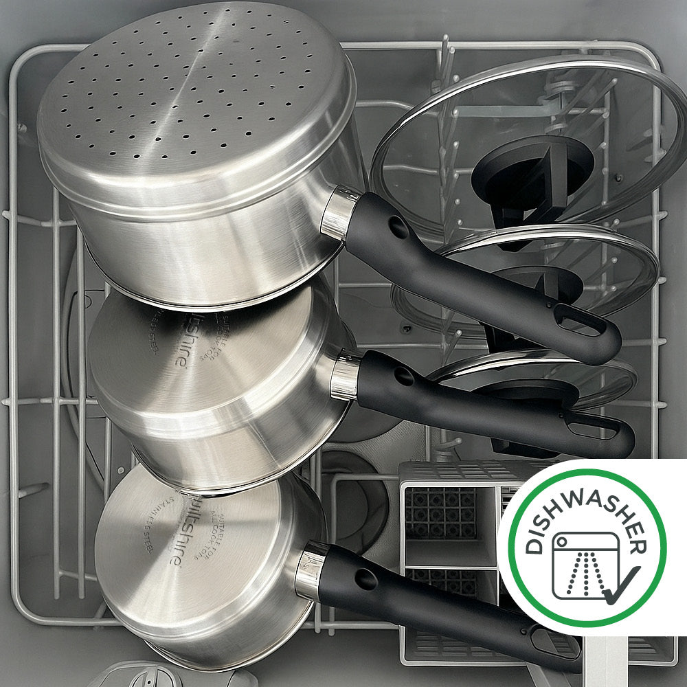 Timeless Saucepan 18cm with Glass Lid
