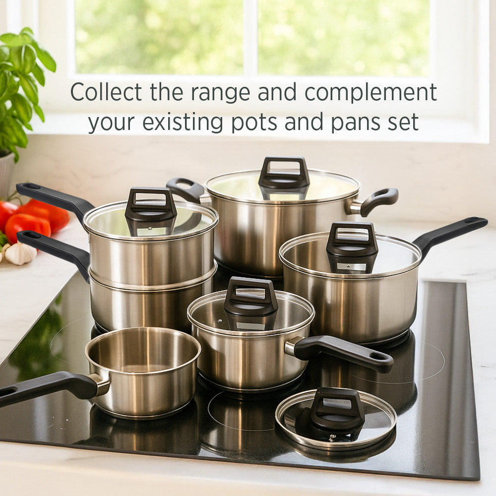 Timeless Saucepan 16cm with Glass Lid