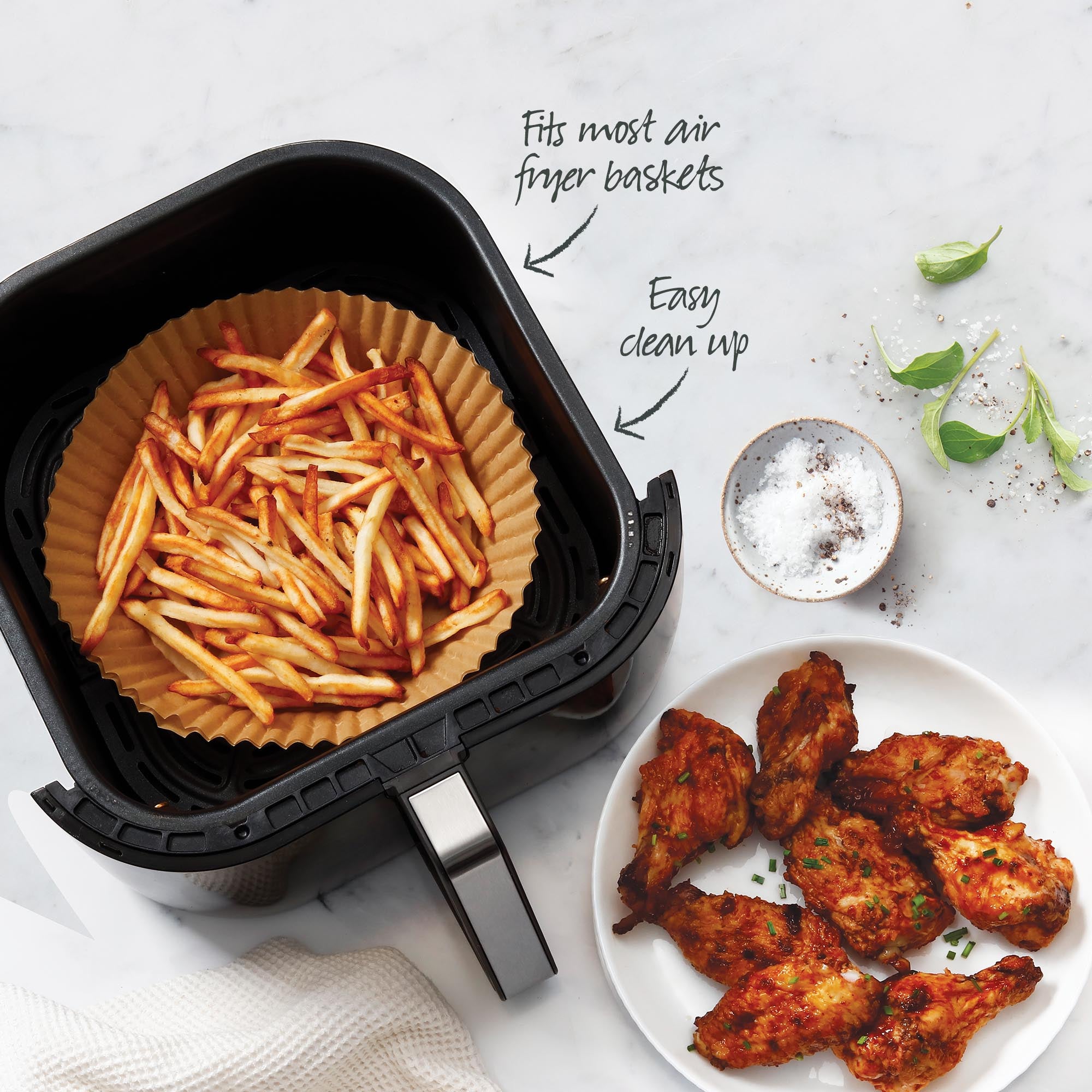 Air Fryer Liners 16cm Pack of 50 Round