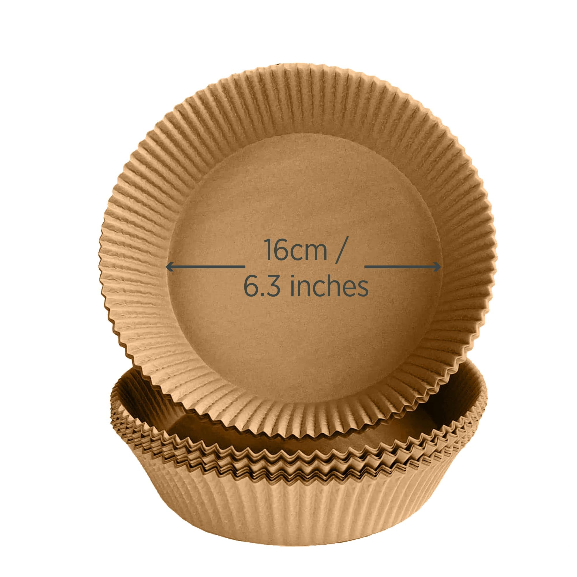 Air Fryer Liners 16cm Pack of 50 Round