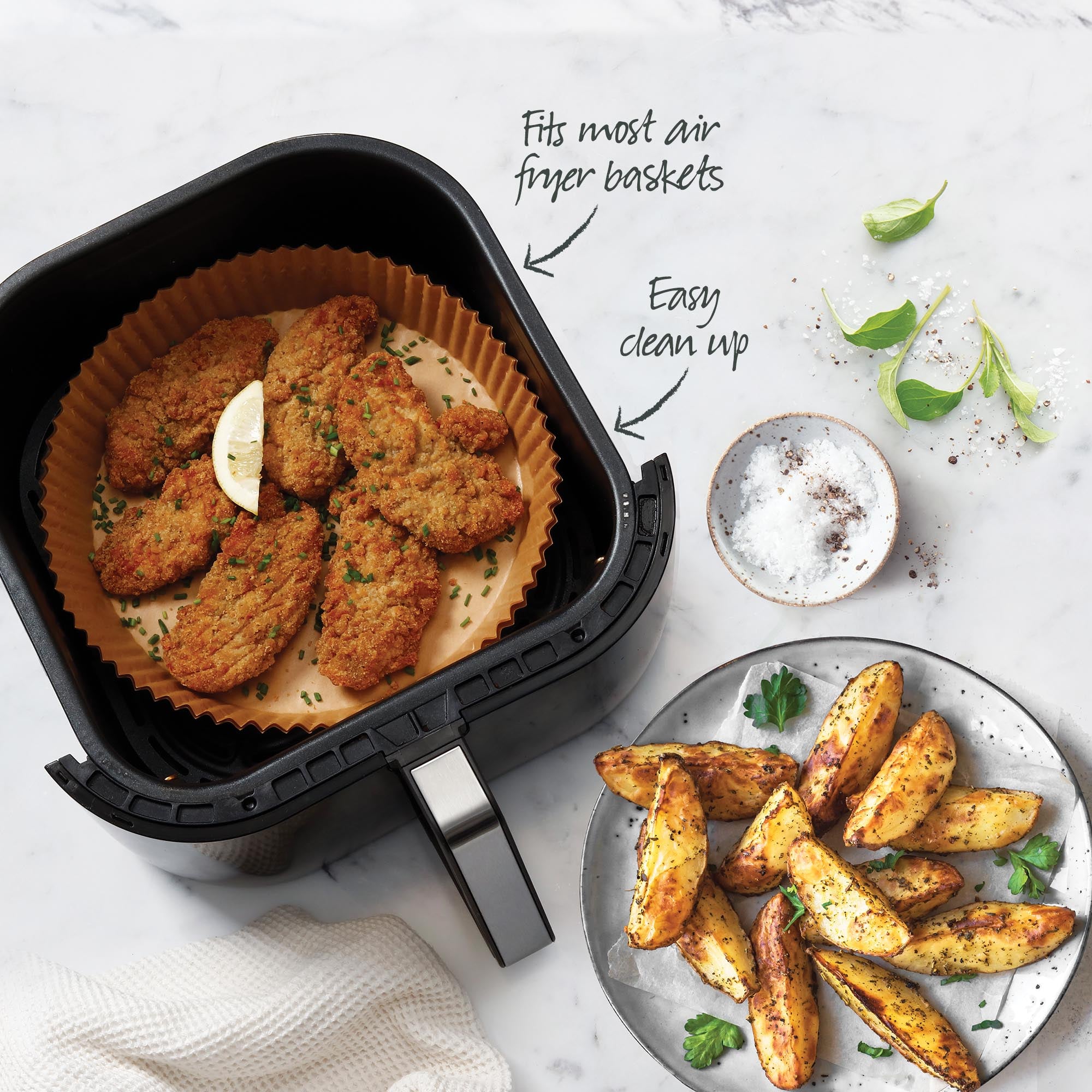 Air Fryer Liners 20cm Pack of 50 Round