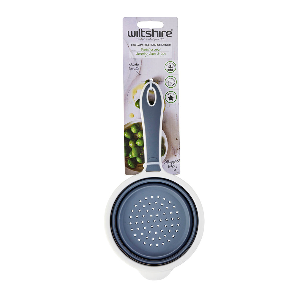 Collapsible Can Strainer