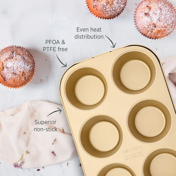 Champagne Gold Texas Muffin Pan 6 Cup Wiltshire Australia — free download