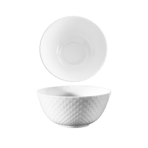 Diamond White Rice Bowl 12cm x 5.5cm