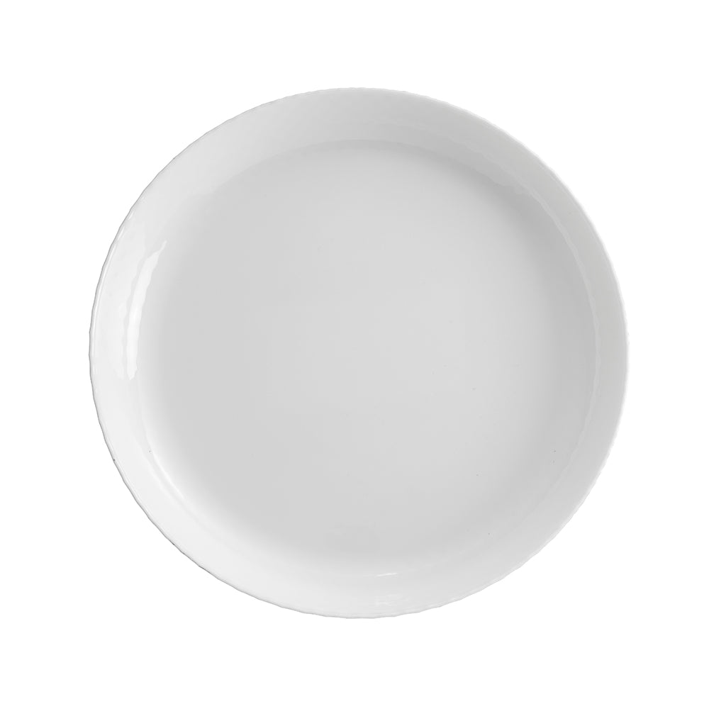 Diamond White Dinner Plate 25cm x 2.9cm