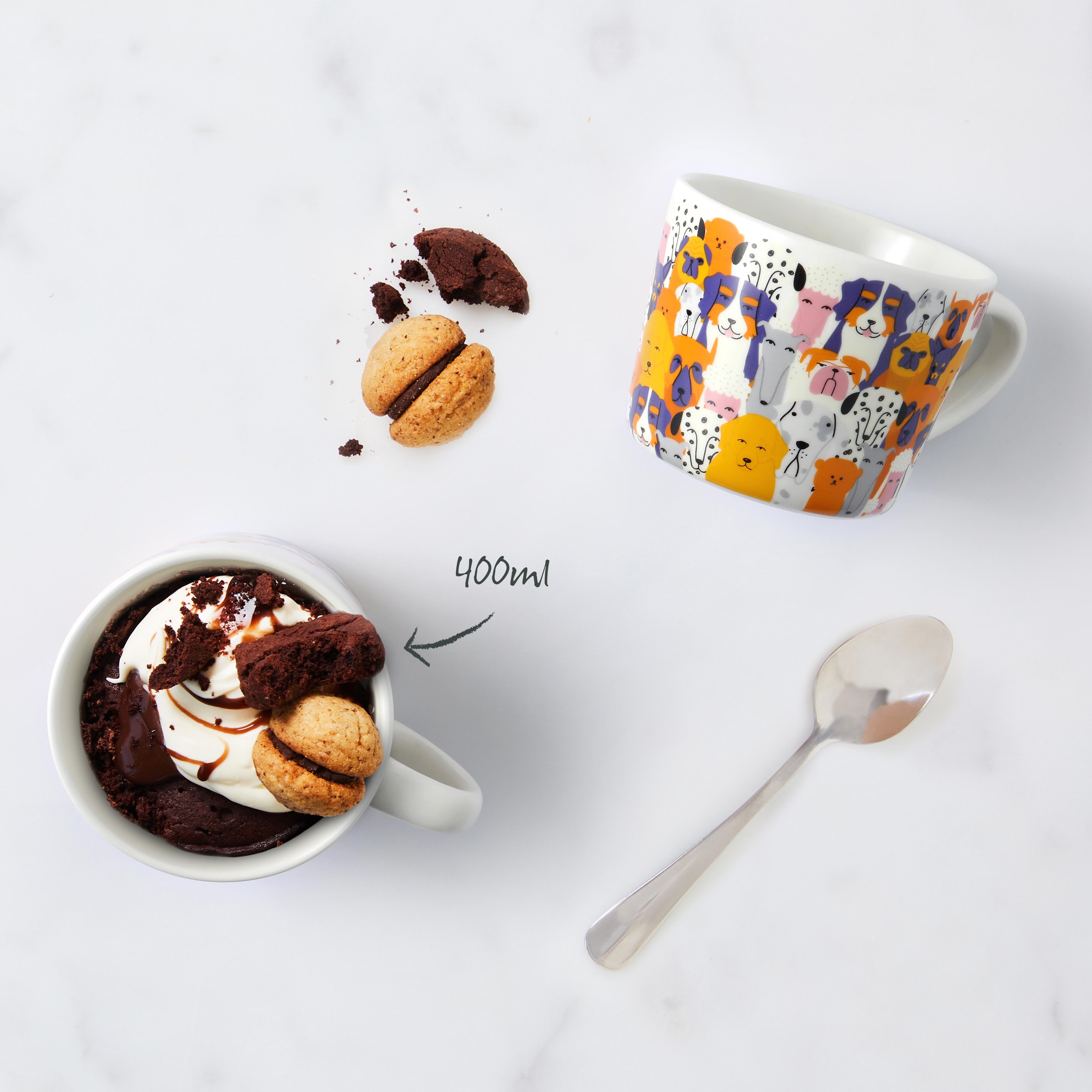 'Dog Pack' Printed Mug 400ml