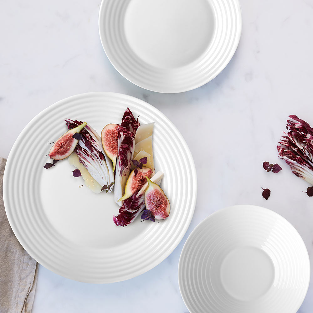 Pearl Ripple 12 Piece Dinner Set