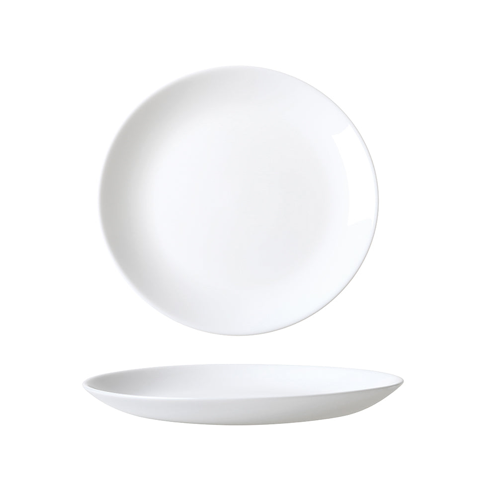 White Coupe 12 Piece Dinner Set