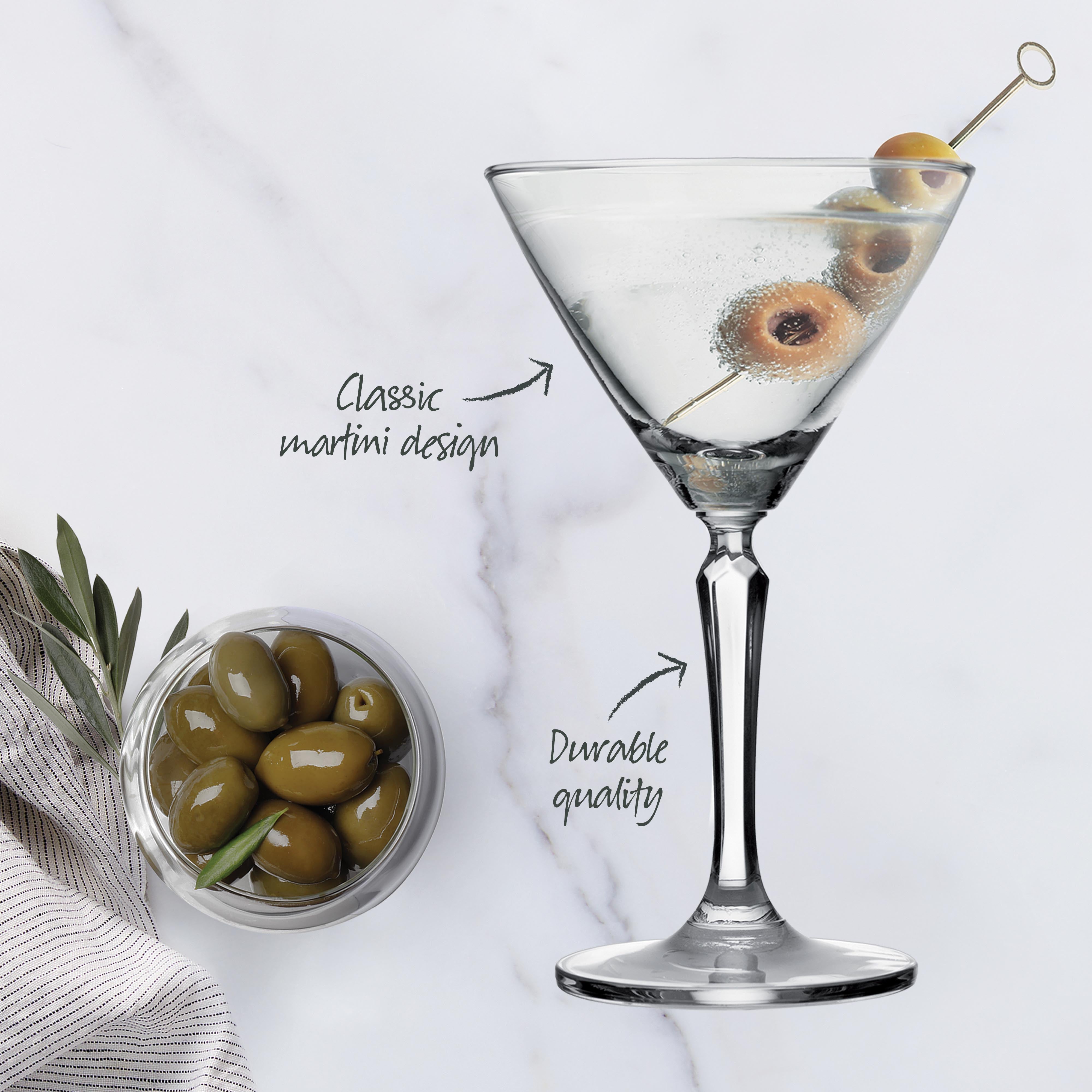 Salute Martini 215ml Set of 4