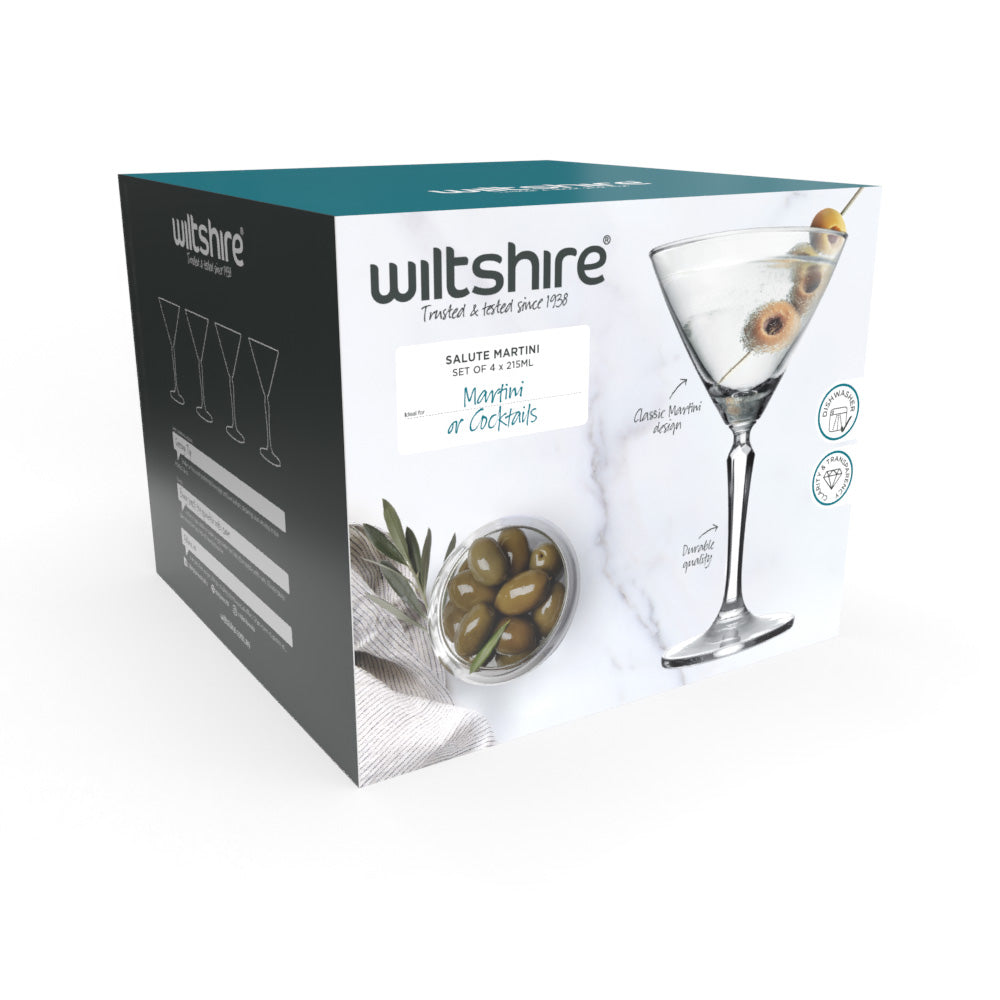 Salute Martini 215ml Set of 4