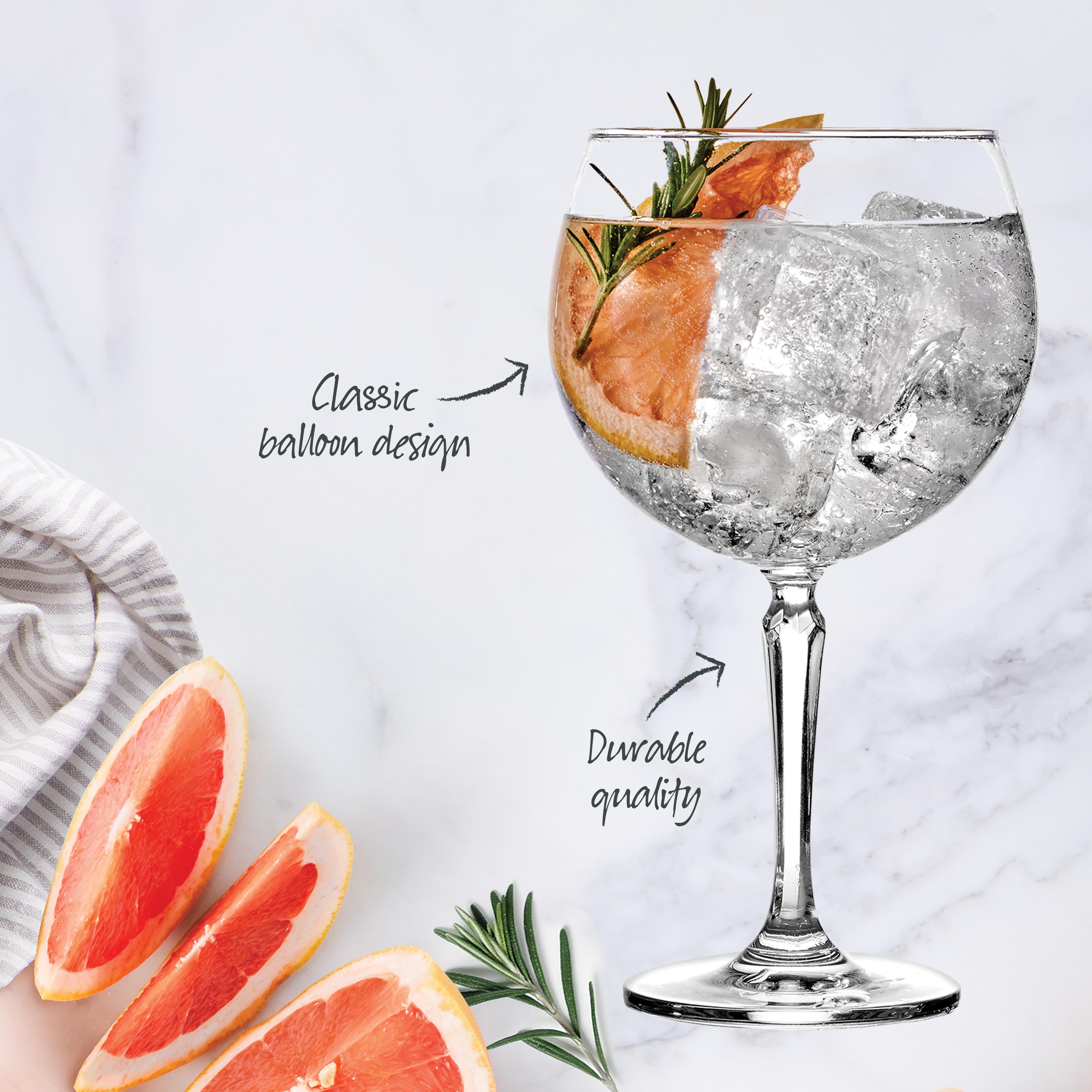 Salute Gin 600ml Set of 4
