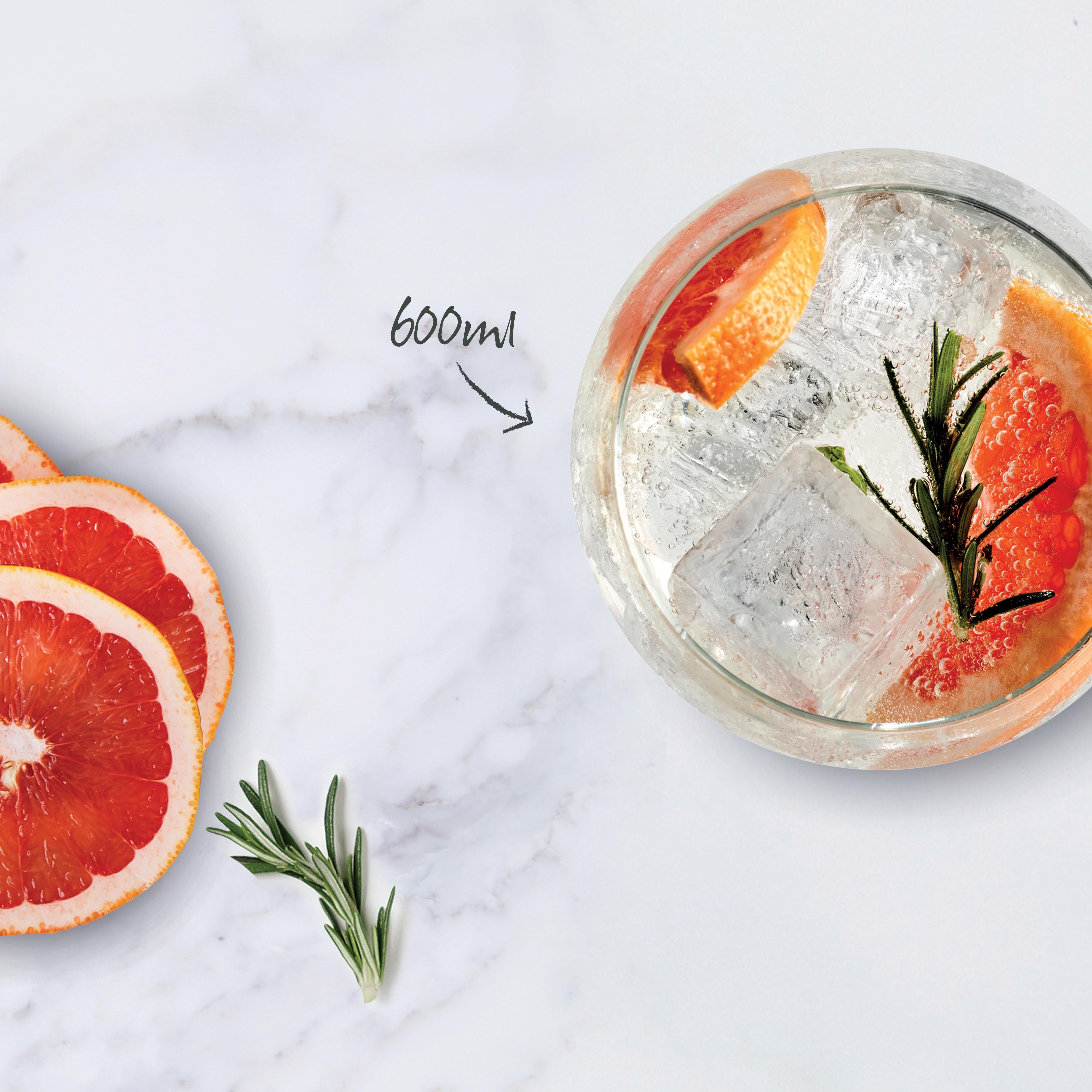 Salute Gin 600ml Set of 4