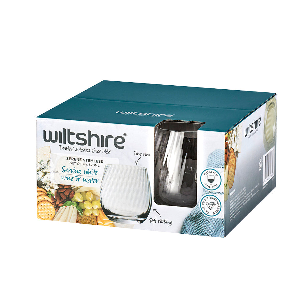 Serene Stemless 320ml Set of 4