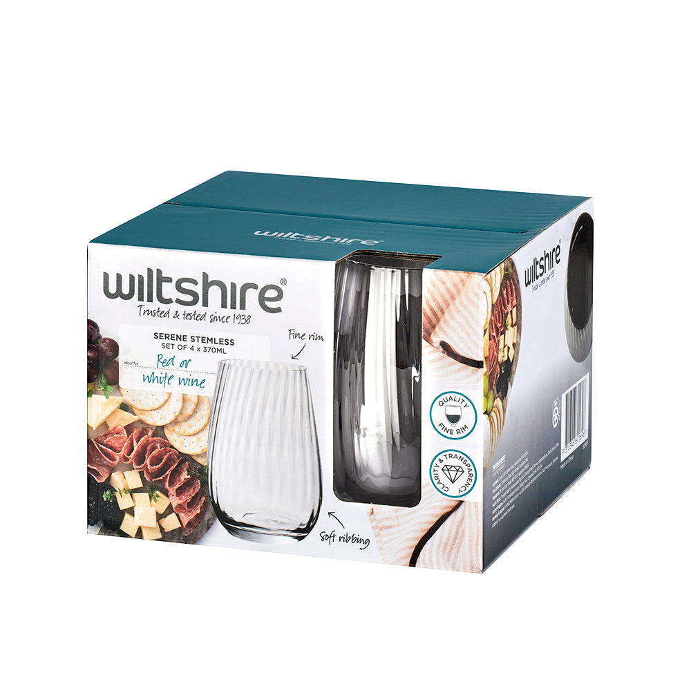 Serene Stemless 370ml Set of 4