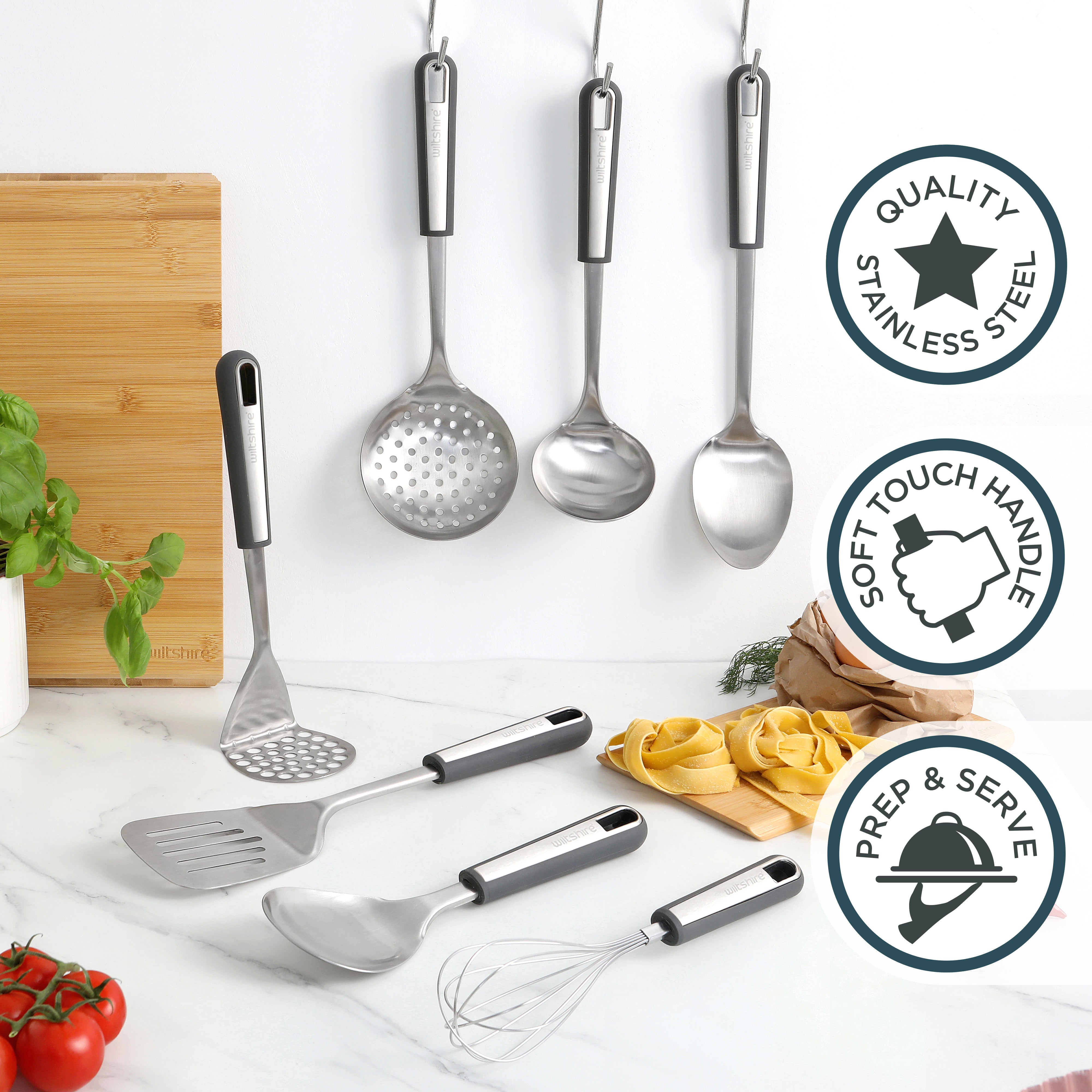 Aspire Stainless Steel Solid Spoon