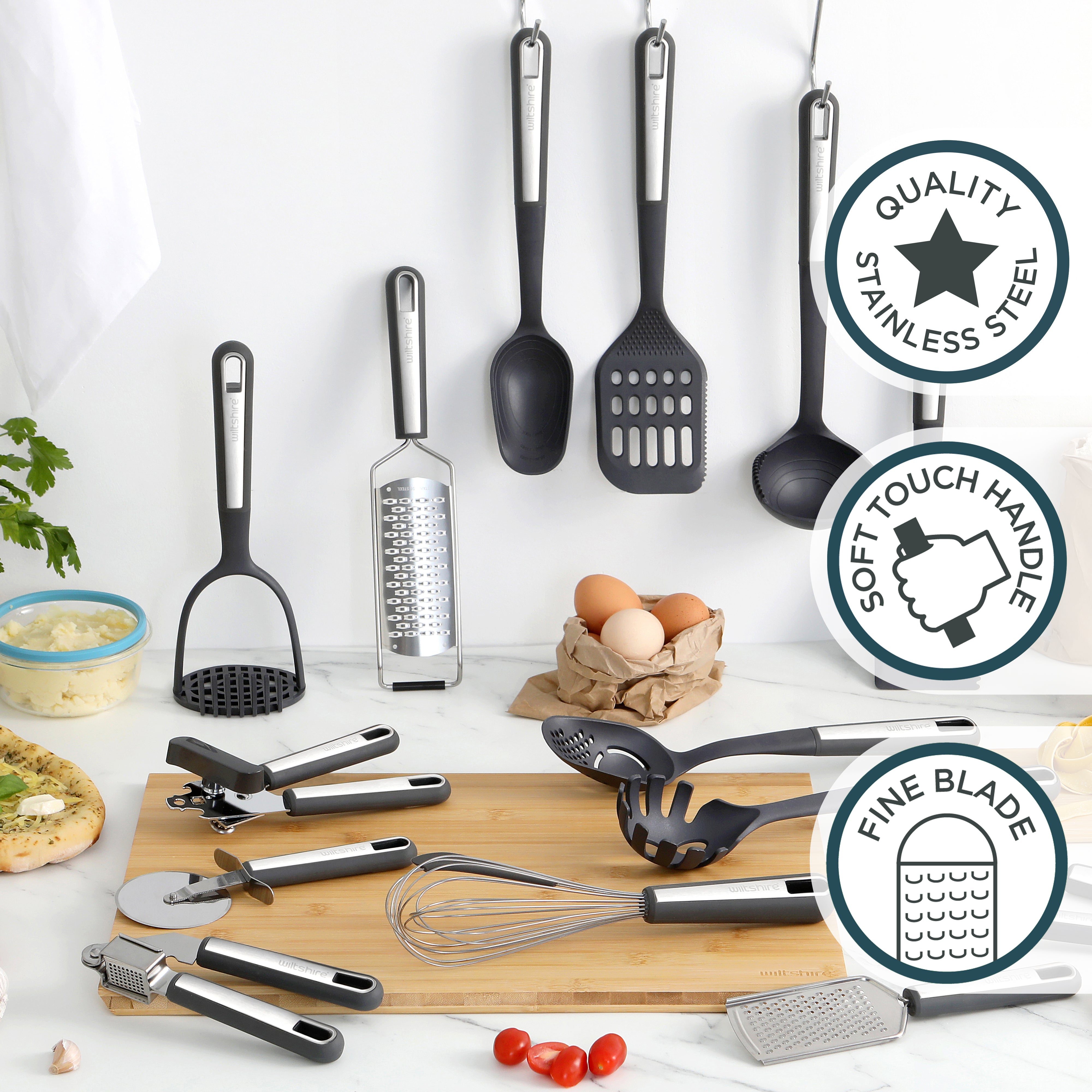 Aspire Stainless Steel Fine Grater 31cm
