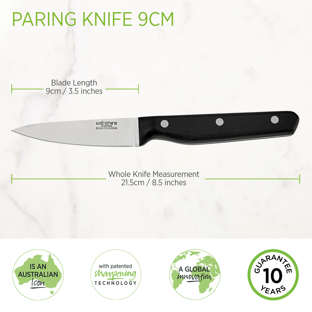Staysharp Triple Rivet Paring Knife 9cm