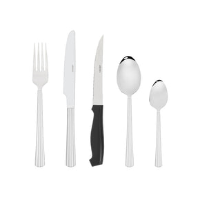 Bavaro Cutlery Set with Steak Knives 50 Piece