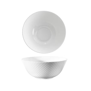 Diamond White Noodle Bowl 18cm x 7.5cm