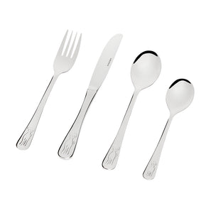 Kid's Cutlery Puppy 4 Piece Set