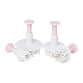 Fondant Flower Cutter & Pusher Set of 4