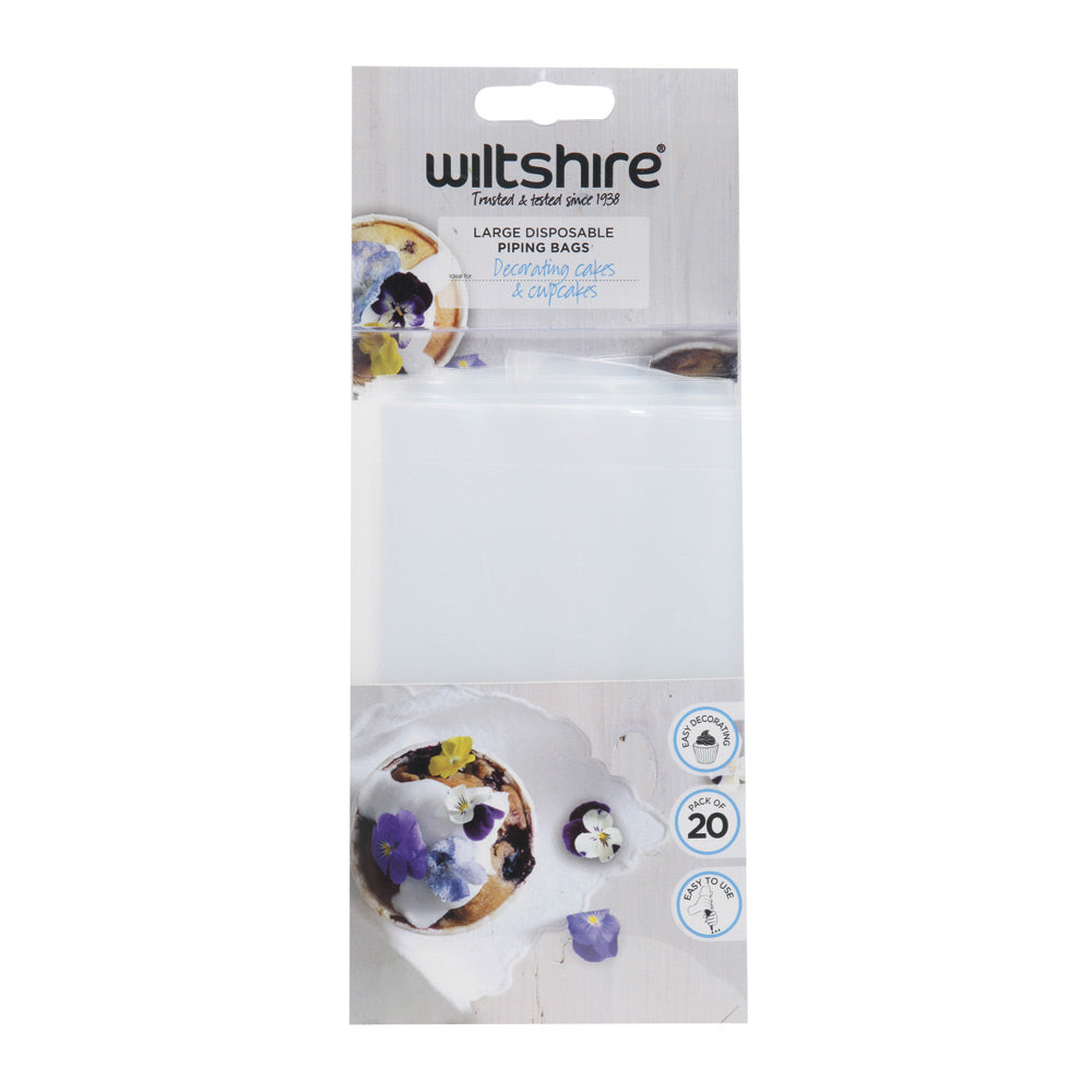 Disposable 40cm Piping Bags Pack of 20