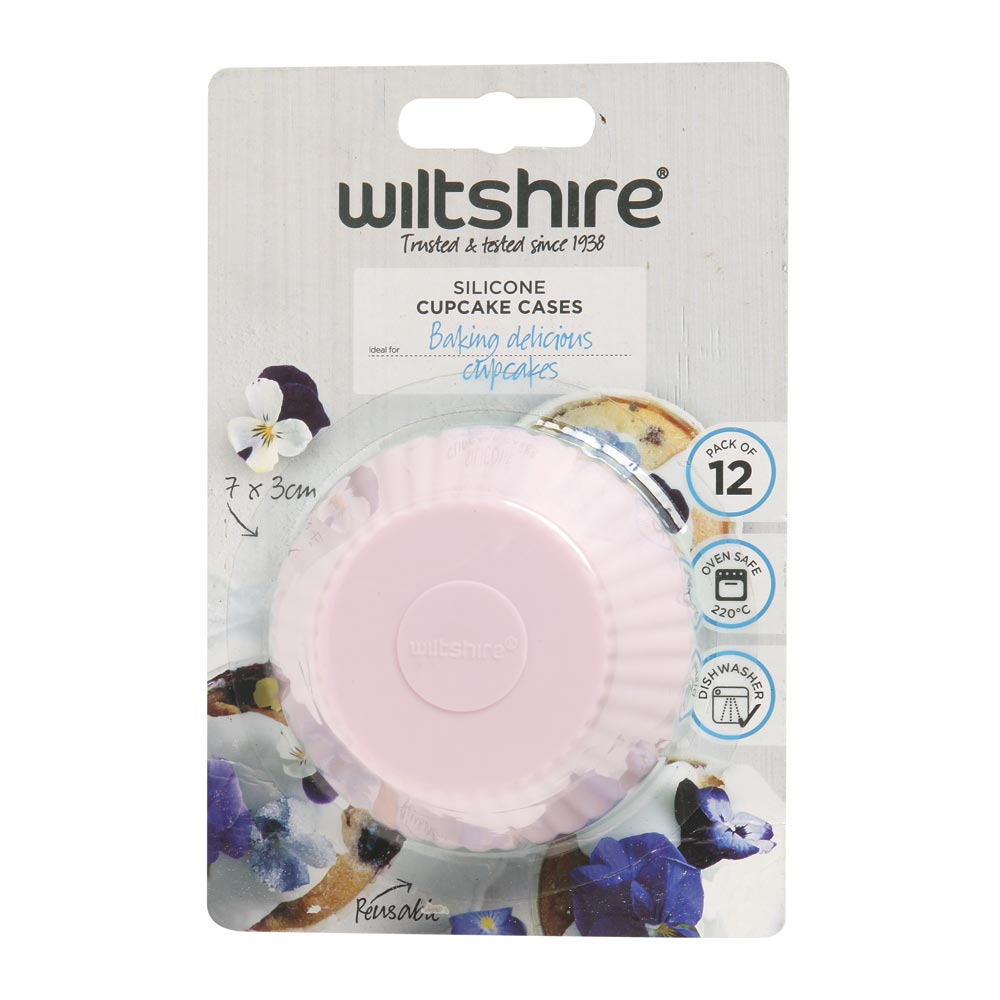Silicone Cupcake Mould Pack of 12