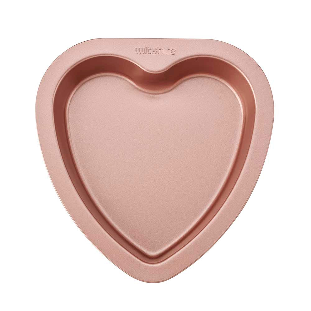 Rose Gold Heart Pan 19cm