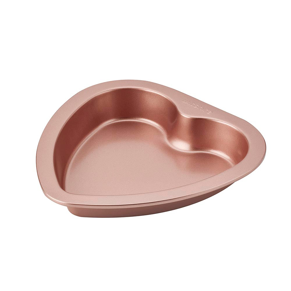 Rose Gold Heart Pan 19cm