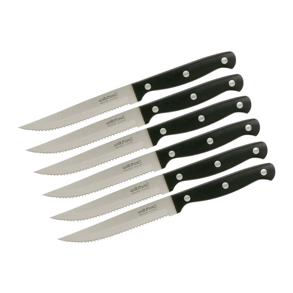 Triple Rivet Steak Knife 6 Piece