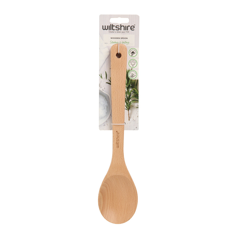 Beechwood Solid Spoon