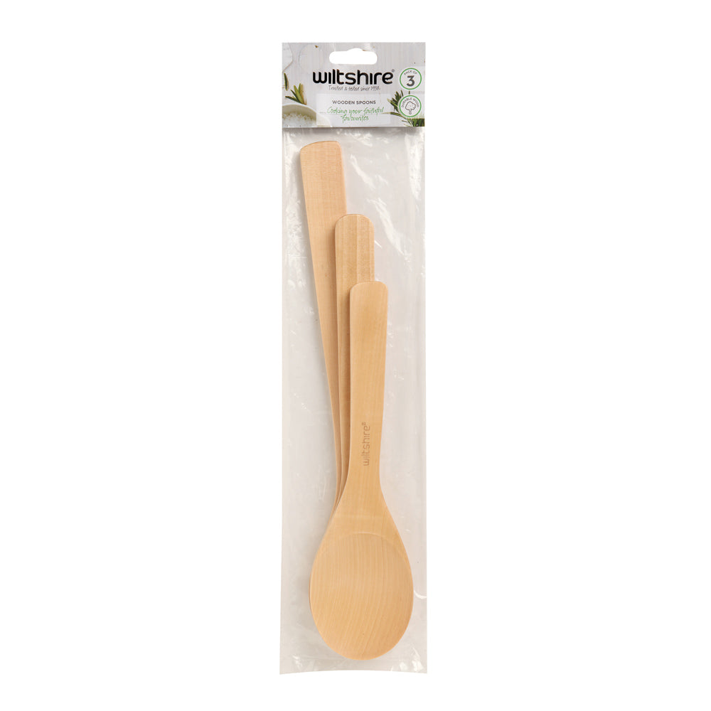 Wooden Spoons Set of 3