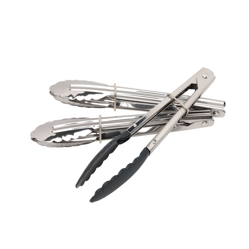 Mini Tongs 18cm Set of 3