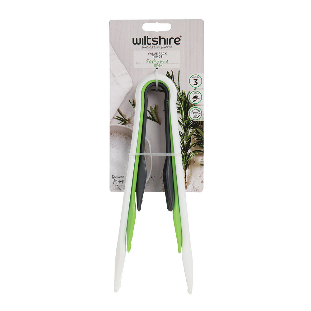 Tongs Set of 3